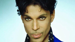 Close up of musician Prince