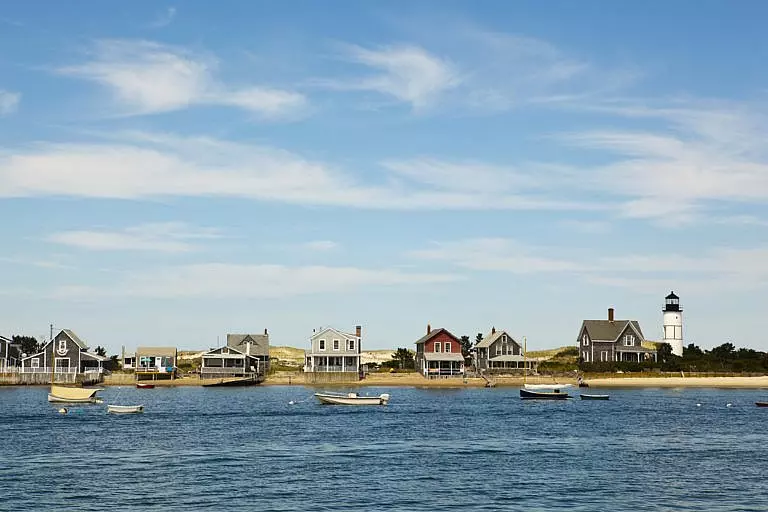 Hyannis port in Southeastern Massachusetts