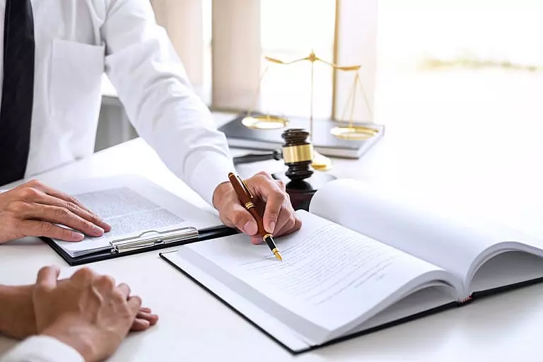 estate planning attorney discussing personal representative's duties