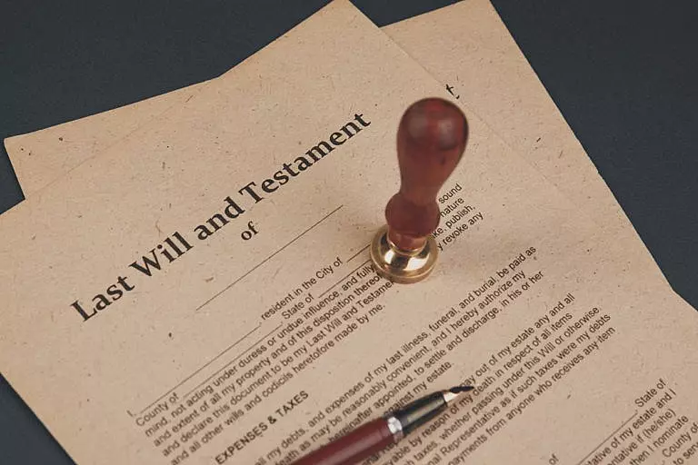 last will and testament