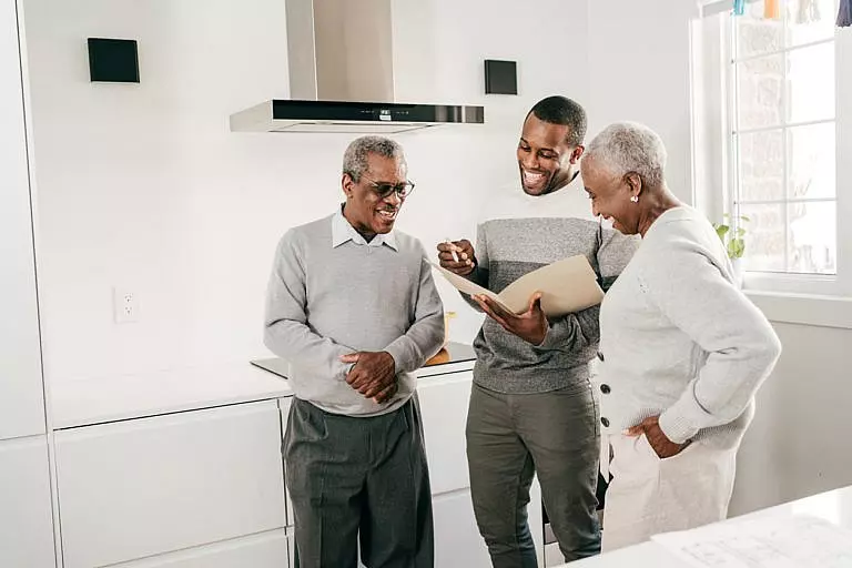 couple working with estate planning attorney