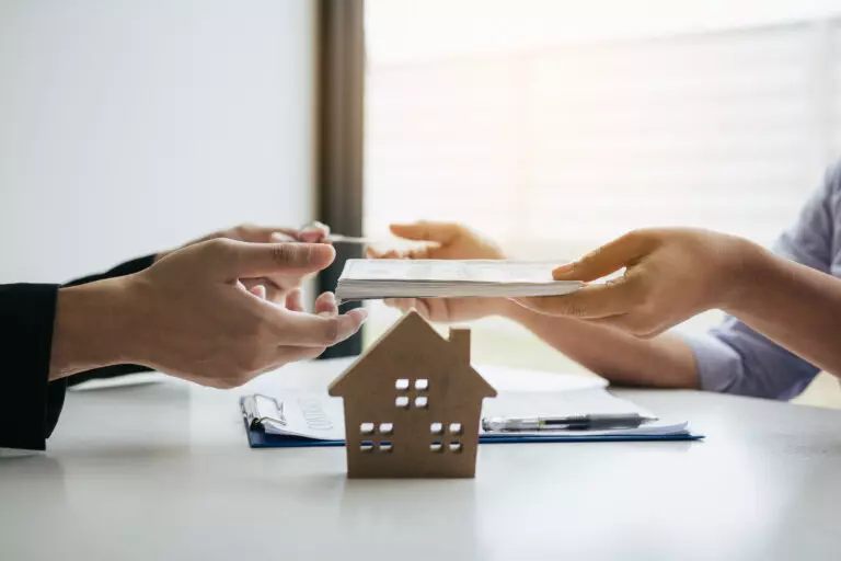 attorney and client discussing property