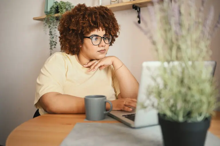 personal representative on computer