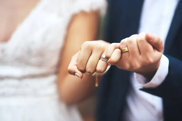 couple just married