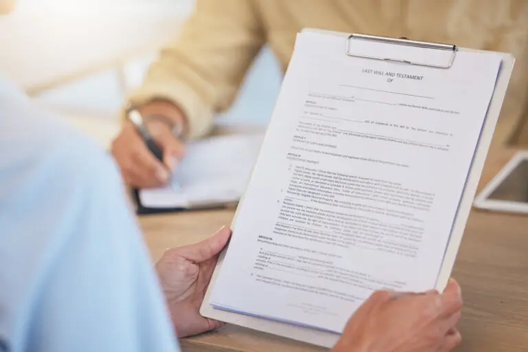last will and testament