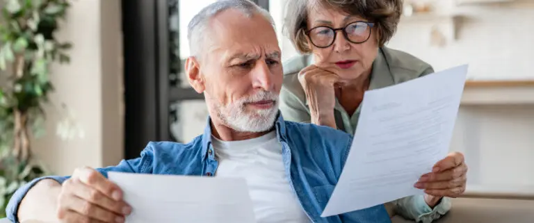 Older couple attempting do it yourself estate planning