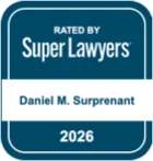 Rated by SuperLawyers Daniel M. Suprenant 2026